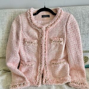 Pink Tweed Jacket
